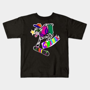 Cow-abunga  skater Kids T-Shirt